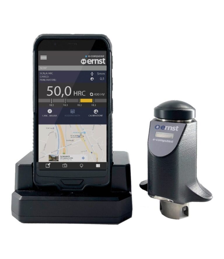 Ernst e-Computest: Wireless Portable Rockwell Hardness Tester with Android App
