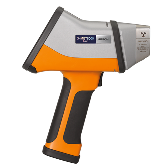 Hitachi X-MET8000 Handheld XRF Analyzer | Verichek Technical Services